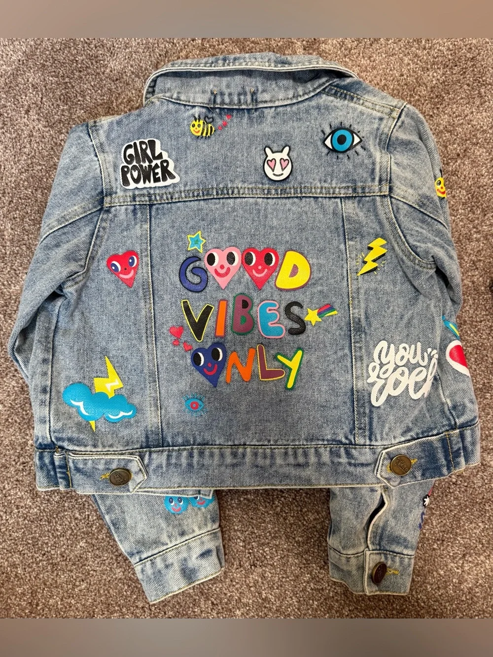 LOLA AND THE BOYS JEAN JACKET